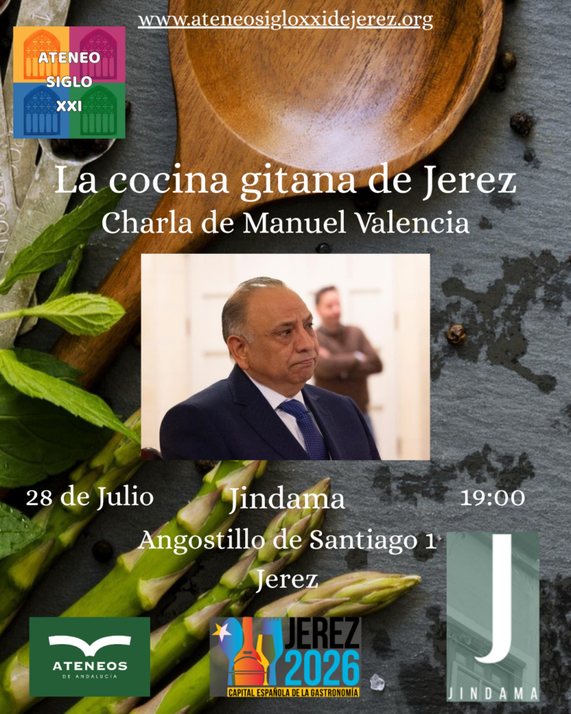 La cocina gitana de Jerez. Charla de Manuel Valencia