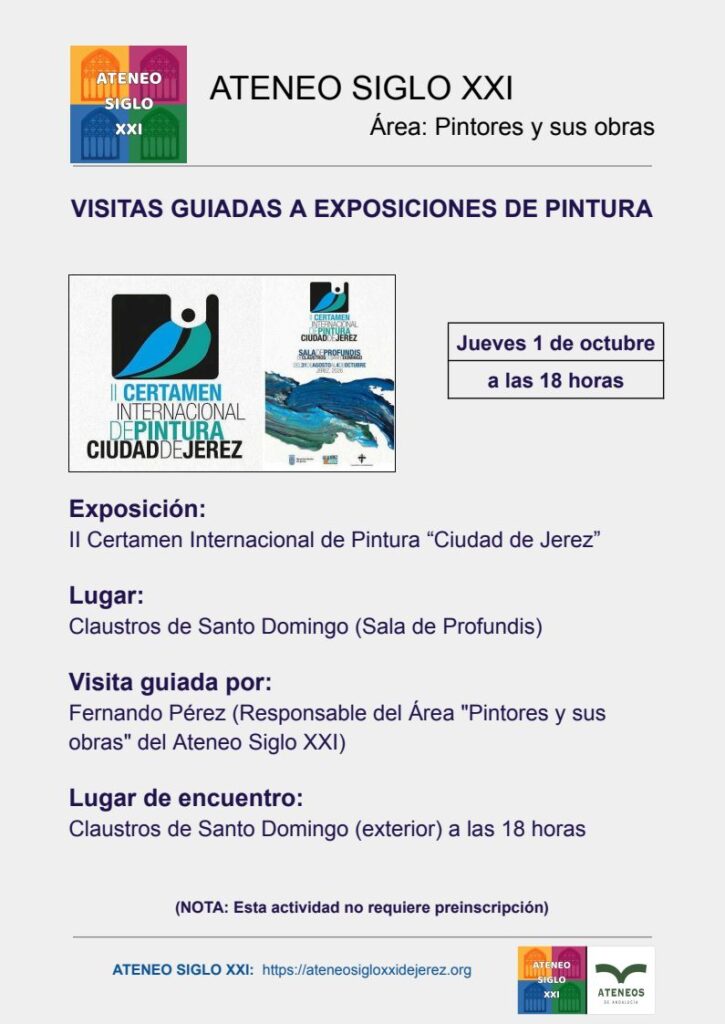 Visita guiada a Exposición de Pintura: Certamen Ciudad de Jerez