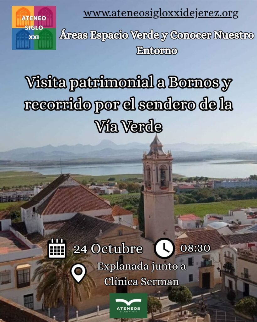 Visita patrimonial a Bornos y recorrido por el sendero de la Vía Verde