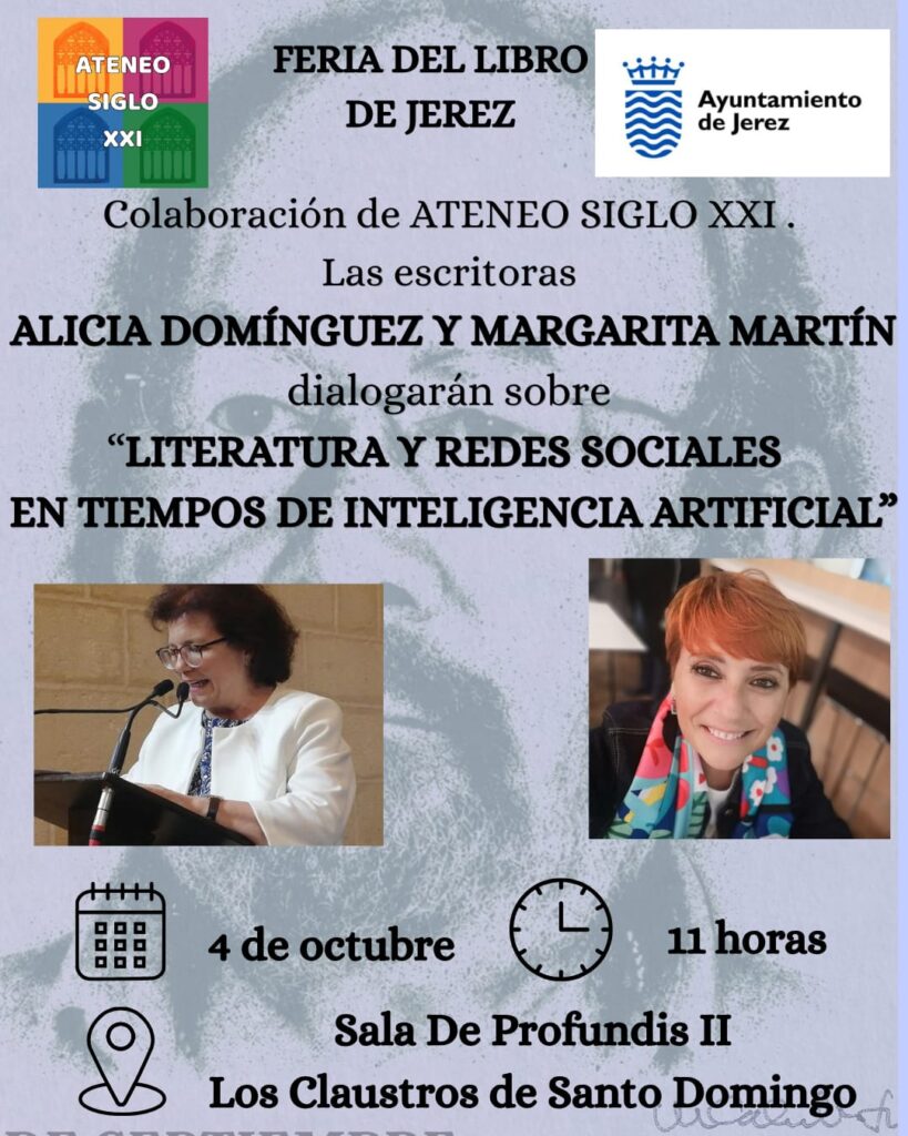 Feria del Libro 2026 - Charla-coloquio: Literatura y redes sociales en tiempos de inteligencia artificial